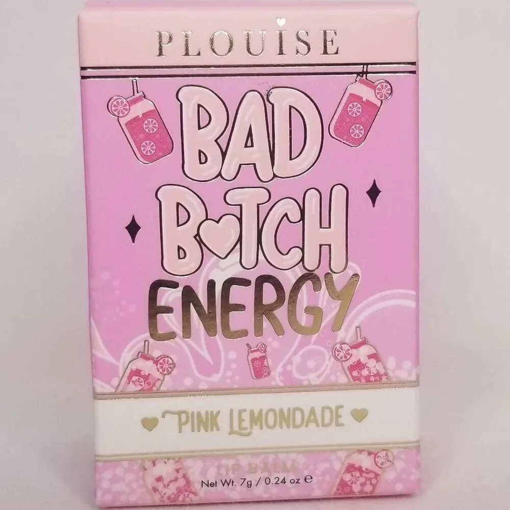 P.Louise - Bad B❤︎tch Energy Keychain Lip Balm - Pink Lemonade